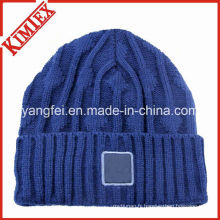 100% Acrylic High Quality Custom Knitted Hat Beanies